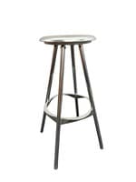 Knoll Amat-3 Twist Aluminum Bar Height Stool