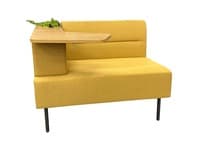 Sunon Flower 6 Modular Lounge Chair with Tablet Arm (Ginger)