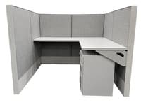 Haworth Compose Cubicle (5'D x 5'W x 50"H)