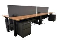 Herman Miller Height Adjustable Benching Station