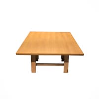 Custom Plywood Table w/ Sawhorse Base
