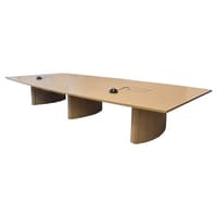 15' Boat-Shape Conference Table