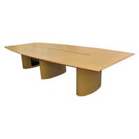 12' Boat-Shape Conference Table