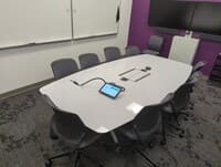 9' Boat-shaped Conference Table